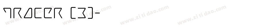 Tracer (3)字体转换